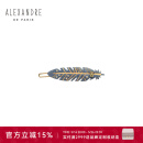 Alexandre De Paris巴黎亚历山大发夹刘海夹边夹发卡母亲节礼物  Z羽毛礼盒