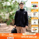 北面（The North Face）【溯水系列】男Zephyr防晒衣UPF40+轻薄可打包防水25春夏8BW8 JK3/黑色 XL