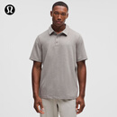 lululemon丨Soft Jersey 男士短袖针织休闲衫 LM3FMZS 杂色暖褐灰/杂色紫灰 XL
