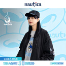 nautica white sail【联名款】白帆×COIN联名宽松休闲男女同款厚外套棉服CPJW3402 黑色0TB XL