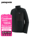 巴塔哥尼亚（Patagonia）男士R2透气户外秋冬保暖抓绒衣夹克开衫外套TechFace Jkt 83626 BLK L