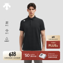 DESCENTE迪桑特TRAINING系列综训TOUGH男士速干短袖POLO衫夏季 BK-Tap Shoe L (175/96A)