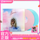 正版 泰勒斯威夫特 霉霉 恋人Lover  粉蓝双彩胶2LP 黑胶唱片 2LP+歌词册