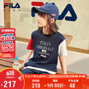 FILA KIDSx原田治联名系列斐乐儿童短袖T恤2025夏季大童上衣
