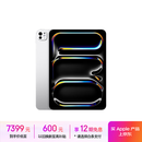 Apple/苹果 iPad Pro 11英寸 M4芯片 2024年新款平板电脑(256G WLAN版/MVV93CH/A)银色