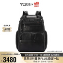 途明（TUMI）男士双肩包高端商务牛皮革大容量通勤电脑包 黑色 096303173DO