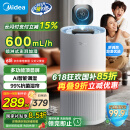 美的（Midea）【小蓝鲸600】无雾加湿器家用卧室落地式空气加湿净化小型工业商用雾化器母亲节礼物国家补贴2Y50