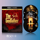 4K蓝光碟教父 三部曲4k蓝光套装 2160p 英中字 人生必看电影