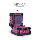 米维卡MIVICA原创设计铜丝编织珠宝首饰盒腕表收纳硬箱国际馆奢品 Purple Libra系列收纳首饰盒