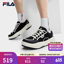 斐乐（FILA）官方男鞋COOKIES复古帆布鞋2025夏新款曲奇鞋时尚休闲鞋 黑/奶白-BG 42