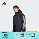 adidas休闲保暖连帽棉服男装阿迪达斯官方轻运动IX8884   黑色（推荐选大一码）   S
