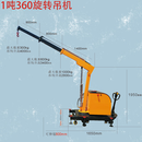 HL 鹏信系列一吨360度旋转全电动移动吊机 360-1T-遥控 单位：台 货期7天