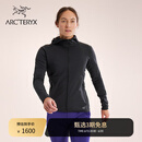 ARC'TERYX始祖鸟 KYANITE LT HOODY 舒适 女子 抓绒衫 BLACK/黑色 S