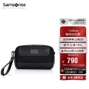 新秀丽（Samsonite）男士手拿包时尚休闲商务手包 送老公送男友 UB1*09005黑色