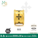 周生生黄金转运珠王安宇同款 信念XL足金男女情侣串珠 不含绳86640C定价