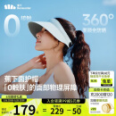 蕉下（beneunder）防晒帽遮阳帽女防晒面罩口罩磁吸面罩帽太阳帽子男面护帽AS721蓝