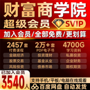 财务课程合集肖星齐昊张新民财务报表分析财报会计经管商业金融 【超值实惠】财富商业类合集（会员VIP）