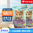 比亿奇猫砂除臭清香型批发大包装柠檬猫砂小米细砂结团膨润土省砂 【屯一次用半年】原味细砂40斤
