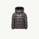MONCLER盟可睐New Moncler Maya男童连帽羽绒夹克外套- 深灰色 164 (14A)