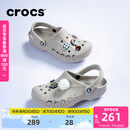 卡骆驰crocs洞洞鞋贝雅男鞋女鞋轻便耐磨一脚蹬拖鞋休闲鞋|10126 卵石色-2V3 37 /38(230mm)