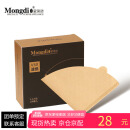 Mongdio咖啡滤纸v60滴漏式手冲咖啡过滤纸01型100片1-2人份