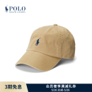 Polo Ralph Lauren 拉夫劳伦 男女同款 经典款棉质卡其布棒球帽RL52488 250-棕色 ONE