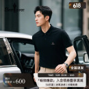 比音勒芬【抗菌亲肤凉感】夏季男上衣短袖polo衫多色翻领T恤百搭刺绣logo