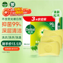 滴露（Dettol）香皂松木3块装 肥皂洗澡洗手沐浴皂抑菌男士香皂儿童 京东自营