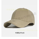 SWOFCARE棒球帽帽子大头围显脸小硬顶棒球帽女宽帽檐适合加大加深鸭舌帽 卡其色 M 常规码55-60c适合大部分人头围