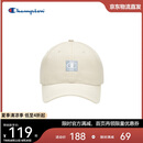 Champion美国冠军2025新款鸭舌帽男女 经典简约休闲棒球帽 25SSH61 白色