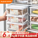 佳帮手冰箱保鲜盒食品级抗菌收纳盒密封水果蔬菜冷冻盒1000ml3只装