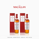 THE MACALLAN麦卡伦【官方正品】12年经典雪莉桶单一麦芽苏格兰进口洋酒威士忌 700ml*2