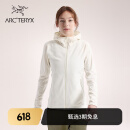 ARC'TERYX始祖鸟 KYANITE LT HOODY 舒适 女子 抓绒衫 ARCTIC SILK/极地白 M