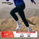 Saucony索康尼健身运动裤女瑜伽鲨鱼裤收腹高腰春季新款裤子 正黑色BK01 S