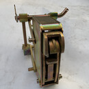 油桶夹具叉车鹰嘴铁塑重型油桶夹卸桶器双桶油桶夹子夹具抓桶器四鹰嘴装卸钩加厚型抱桶器 配件-单鹰嘴