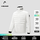 HEAD海德【隐藏帽】立领派克750蓬羽绒服冬季新款保暖保暖外套男 白色02 2XL