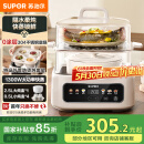 苏泊尔（SUPOR）电炖锅 煲汤锅隔水炖锅0涂层家用多功能锅炖蒸煮一体17L电炖盅炖汤锅电蒸锅 DZ20FC871