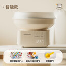 英国家用儿童棉花糖机全自动棉花糖机器手工制作小型可商用款 数显触屏款+10根彩棒2瓶彩糖