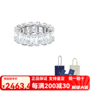 施华洛世奇（SWAROVSKI）VITTORE WIDE 戒指 女款 银色 银色 52 品牌原盒