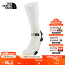 北面（The North Face）运动袜男女通用款户外吸湿透气春季上新|2XY5 O2D/白色 L
