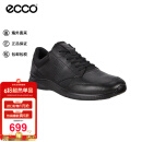 爱步（ECCO）爱步 休闲皮鞋男 牛皮运动鞋缓震健步鞋 欧文511734 51052黑色 42