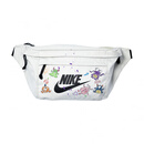 耐克（NIKE）【定制包】顽物派对怪兽不怪单肩斜挎腰包男女同款情侣款白色 多巴胺色