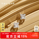 谢瑞麟（TSL）520礼物 18K金钻石耳钉女款气质耳环耳饰送礼64660 钻石共2颗，约10分