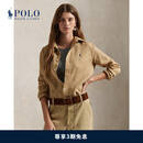 Polo Ralph Lauren 拉夫劳伦 女装 经典款经典版型亚麻衬衫RL26484 250-卡其色 XS