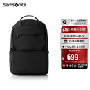 新秀丽（Samsonite）双肩包时尚商务电脑包通勤大容量背包黑色 15.6英寸 NX5*09001