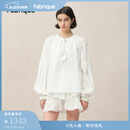 Fabrique微透纯棉刺绣衬衫与短裙套装2025春季新品 套装 S /P