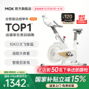 MOKFITNESSMOK(摩刻)-S10动感单车家用健身房智能磁控专业减肥运动器材静音 S10旗舰版（冰川白）强阻系统