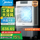 美的（Midea）空调扇制冷风机工业电冷风扇水冷空调加冰块商用冷气机大面积超强风车间降温水冷机 AC360-20A