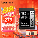 雷克沙（Lexar）128GB SD存储卡 U3 V60 4K数码相机内存卡 读250MB/s 写120MB/s 双排金手指（1667x Pro）