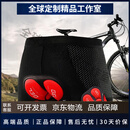 castelli男士骑行内裤加厚硅胶减震坐垫骑行短裤透气速干 黑红 XS 欧美码/亚码M